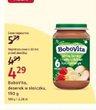 Bobovita, deserek w słoiczku, 190 g