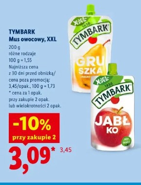 Tymbark Mus owocowy, XXL