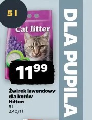 Żwirek lawendowy dla kotów Hilton