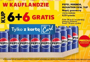 Pepsi, Mirinda, Mountain Dew, 7up Napój gazowany