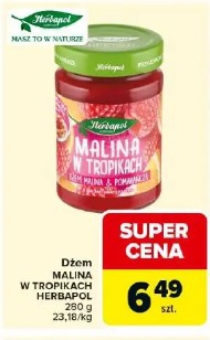 Dżem Malina w tropikach Herbapol