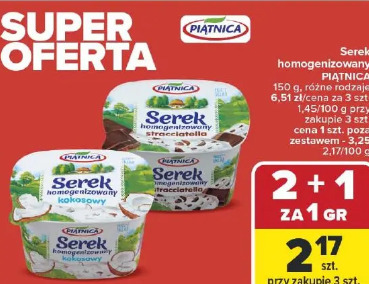 Serek homogenizowany PIĄTNICA