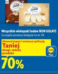 Bon Gelati white chocolate almond