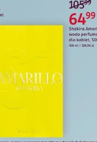 Shakira Amarillo woda perfumowana dla kobiet