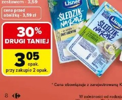 Śledzik na raz LISNER