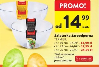 Salaterka żaroodporna Termisil