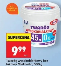 Twaróg wysokobiałkowy bez laktozy Mlekovita