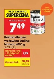 Dolina Noteci karma dla psa wołowina