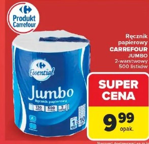 Carrefour Jumbo ręcznik papierowy