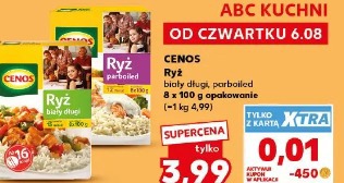 Cenos Ryż biały długi, parboiled