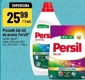 Proszek lub żel do prania Persil
