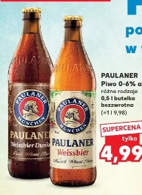 Paulaner piwo 0-6% alk.