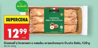Cannoli z kremem o smaku orzechowym Gusto Bello
