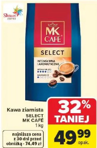 Kawa ziarnista Select MK Cafe