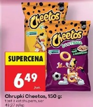 Chrupki Cheetos tost z ketchupem, ser