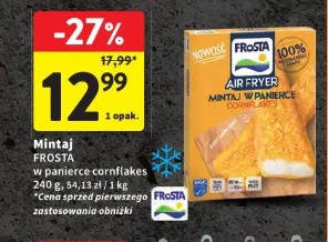 Frosta Mintaj w panierce cornflakes