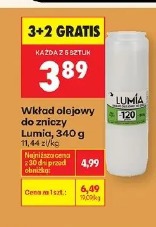 Wkład olejowy do zniczy Lumia