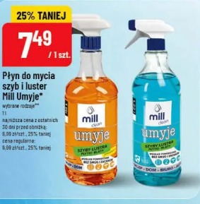 Płyn do mycia szyb i luster Mill Umyje