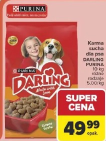 Karma sucha dla psa Darling Purina