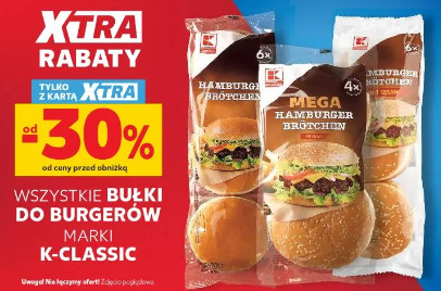 Bułki do burgerów K-Classic
