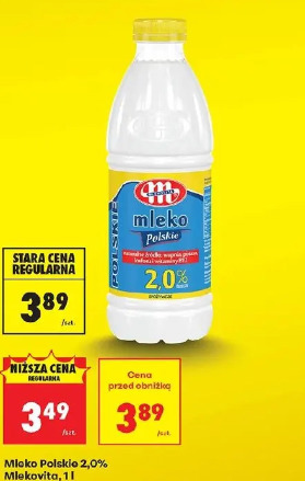 Mleko Polskie 2,0% Mlekovita
