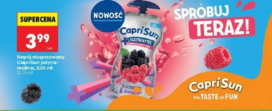 Napój niegazowany CapriSun jeżyna-malina
