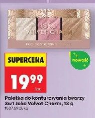 Paletka do konturowania twarzy 3w1 Joko Velvet Charm