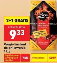 Węgiel instant do grillowania Fire Flame, 1 kg