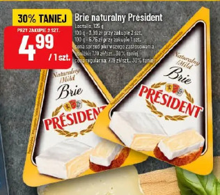 Brie naturalny Président