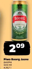 Piwo Boorg Jasne