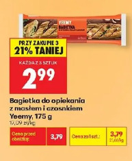 Bagietka do opiekania z masłem i czosnkiem Yeemy