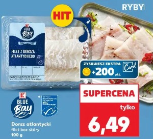 Blue Bay Dorsz atlantycki filet bez skóry
