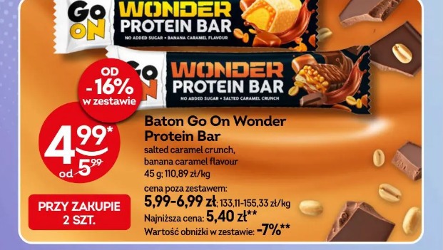 Baton Go On Wonder Protein Bar
