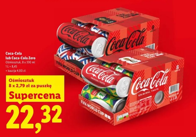 Coca-Cola lub Coca-Cola Zero