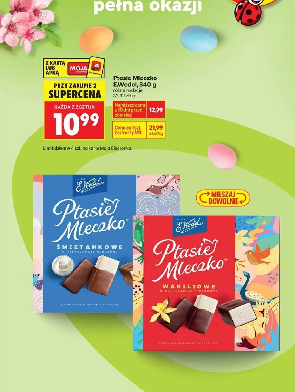 Ptasie Mleczko E.Wedel