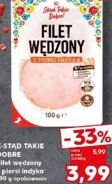K-Stad Takie Dobre Filet wędzony z piersi indyka