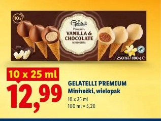 Gelatelli Premium Minirożki, wielopak