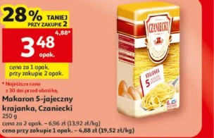 Makaron 5-jajeczny krajanka, Czaniecki
