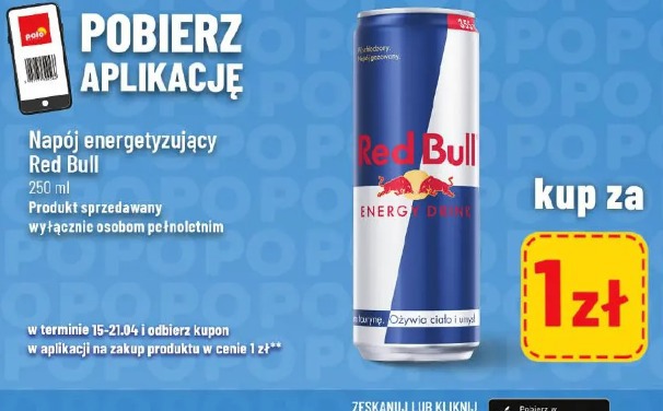 Napój energetyzujący Red Bull