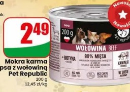 Mokra karma dla psa z wołowiną Pet Republic