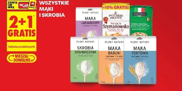 Wszystkie mąki i skrobia