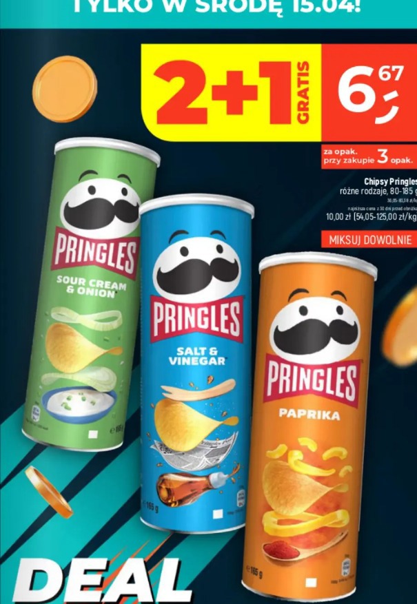 Pringles chipsy