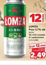 Łomża Jasne Piwo 5,7% alk.