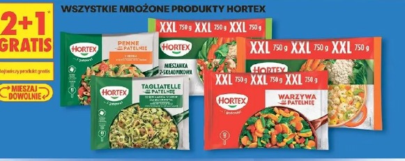 Wszystkie mrożone produkty Hortex