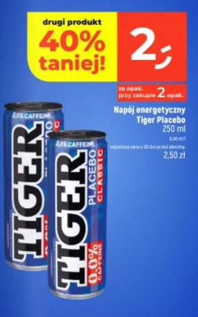 Napój energetyczny Tiger Placebo