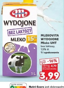 Mlekovita Wypdojone Mleko UHT 1,5%