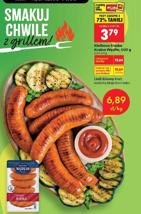 Kiełbasa śląska Kraina Wędlin