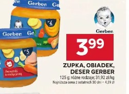 Zupka, obiadek, deser Gerber