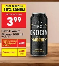 Piwo Okocim Mocne, 500 ml