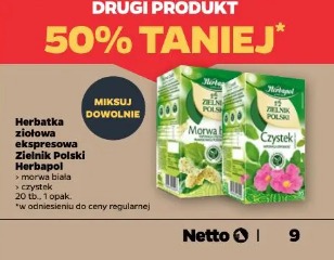 Herbatka ziołowa ekspresowa Zielnik Polski Herbapol